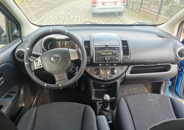 Nissan Note cena 10900 przebieg: 248000, rok produkcji 2007 z Żary małe 154